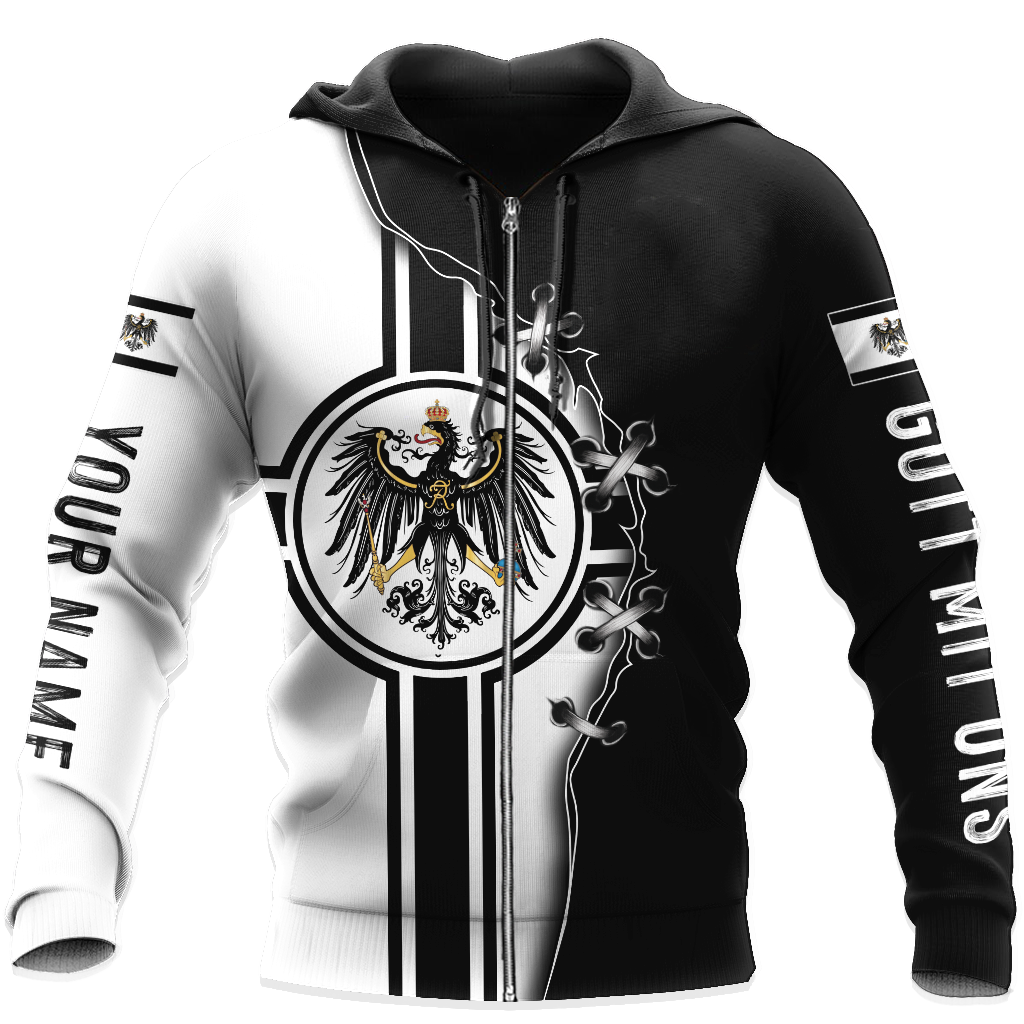 Personalized Name Prussia 3D All Over Printed Unisex Shirts