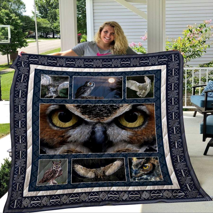 1 Owl Quilt Blanket Christmas Gift Ideas