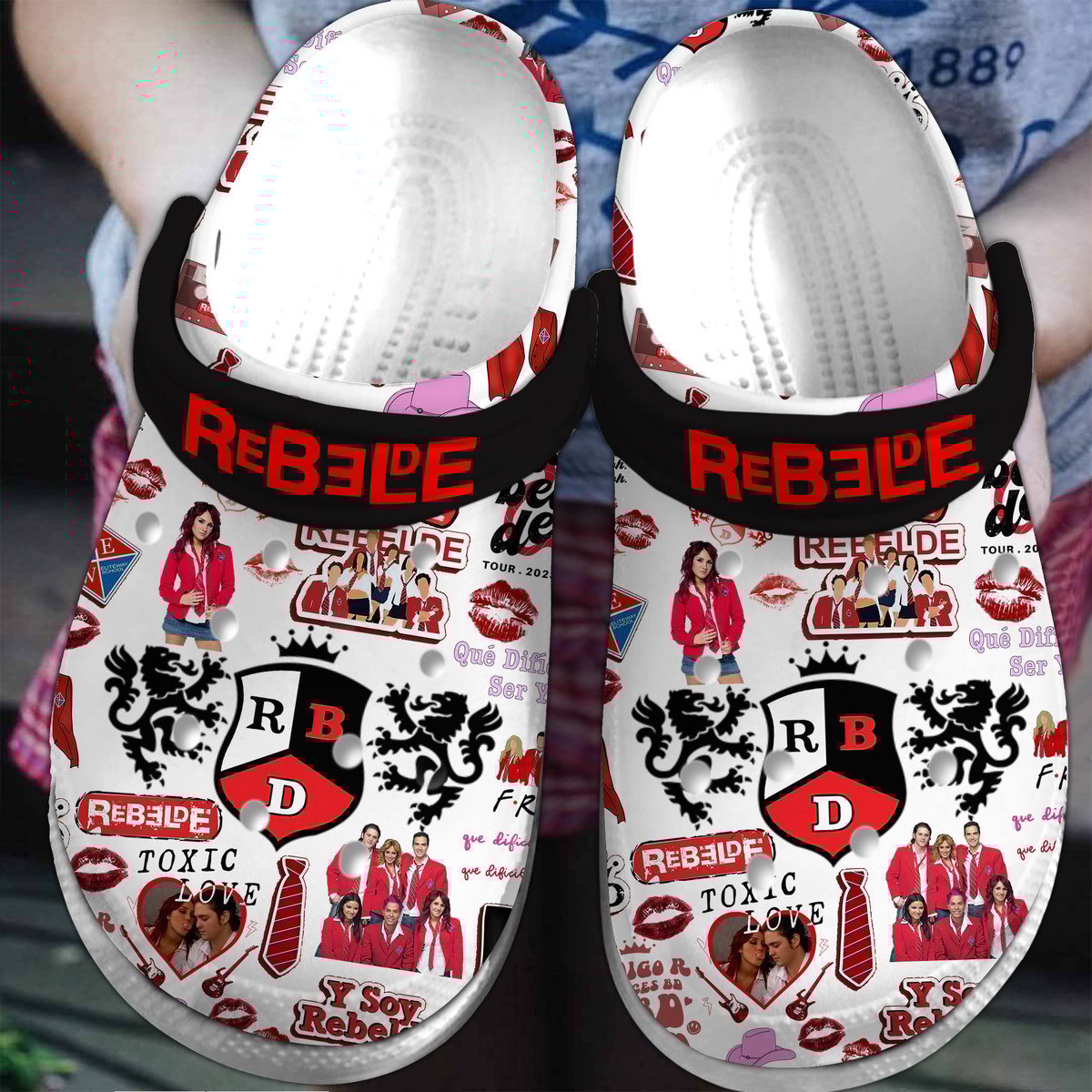 Rebelde Tv Series Crocss Clogs For Men Women And Kid Tr1805577090