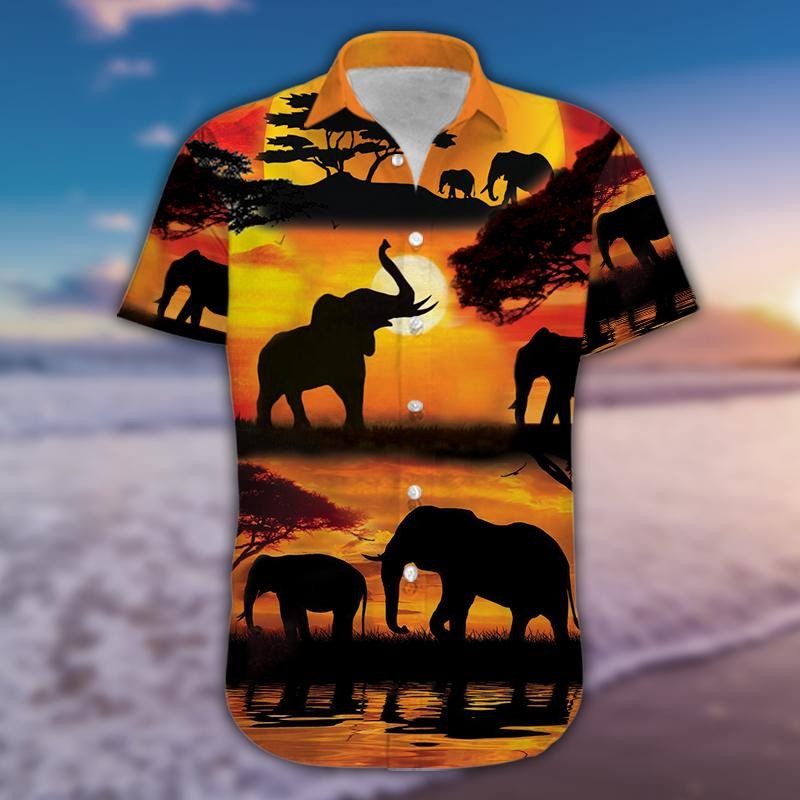 Hawaii Aloha Shirts Elephant Youre Stronger Than You Think Ha42778