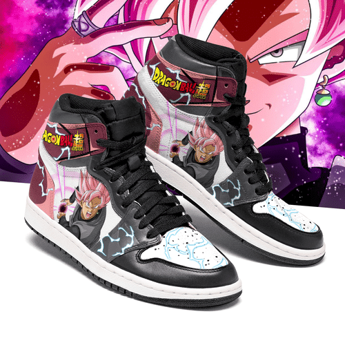 Goku Black Jd Sneakers High-Top Customized Jordan Shoes Gift For Fan Air Jordan High Sneakers Sport Sneakers