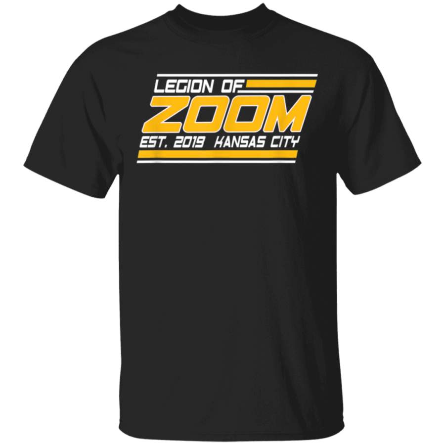 Legion of Zoom Kansas City Fan Gift TShirt Kansas City Football T-Shirt