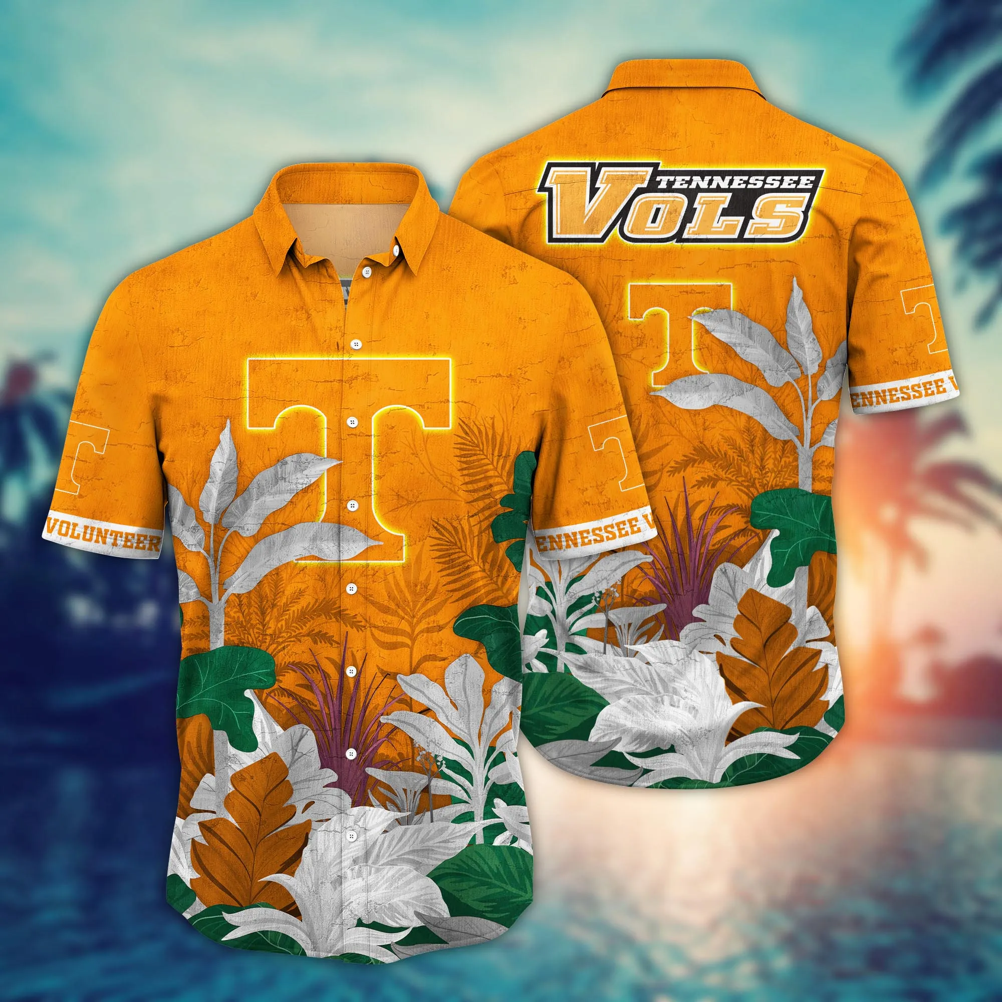 Tennessee Volunteers NCCA Hawaiian Shirt Getaways Aloha Shirt