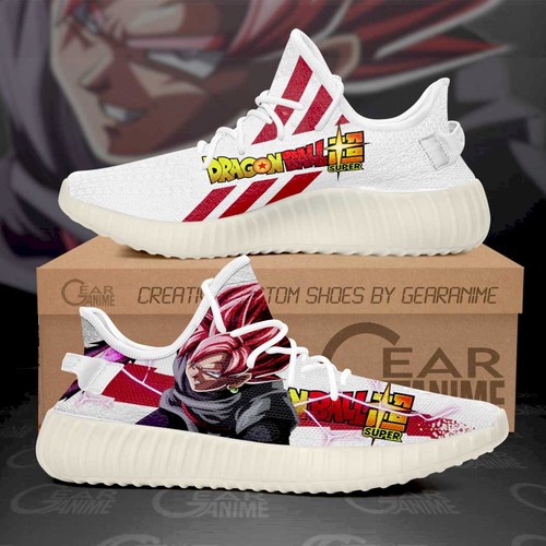 Best Goku Black Rose Yeezy Shoes Dragon Ball Super Anime For Sale