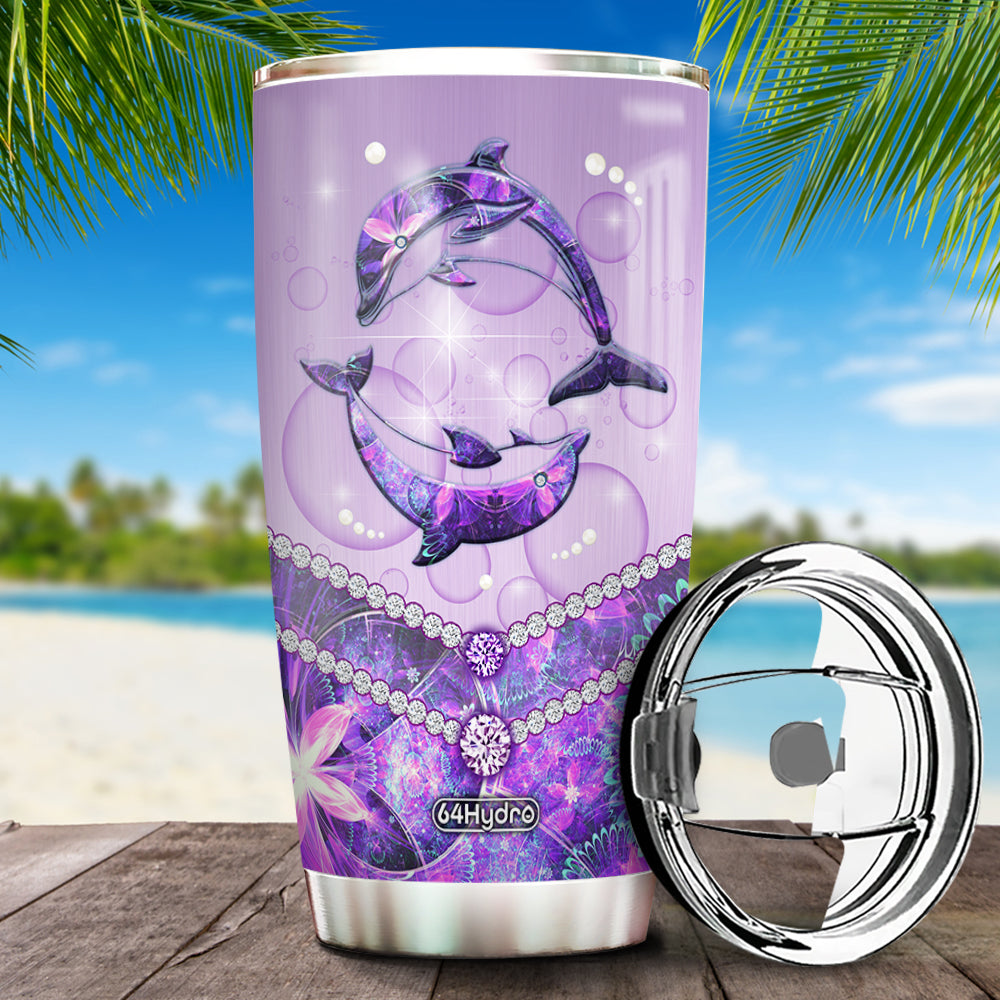 Dolphin Jewelry Style Thaz1111007Z Stainless Steel Tumbler