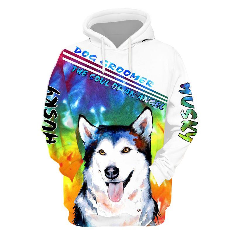 Father’S Day Gift Ideas 3D Print Husky  Adult Unisex