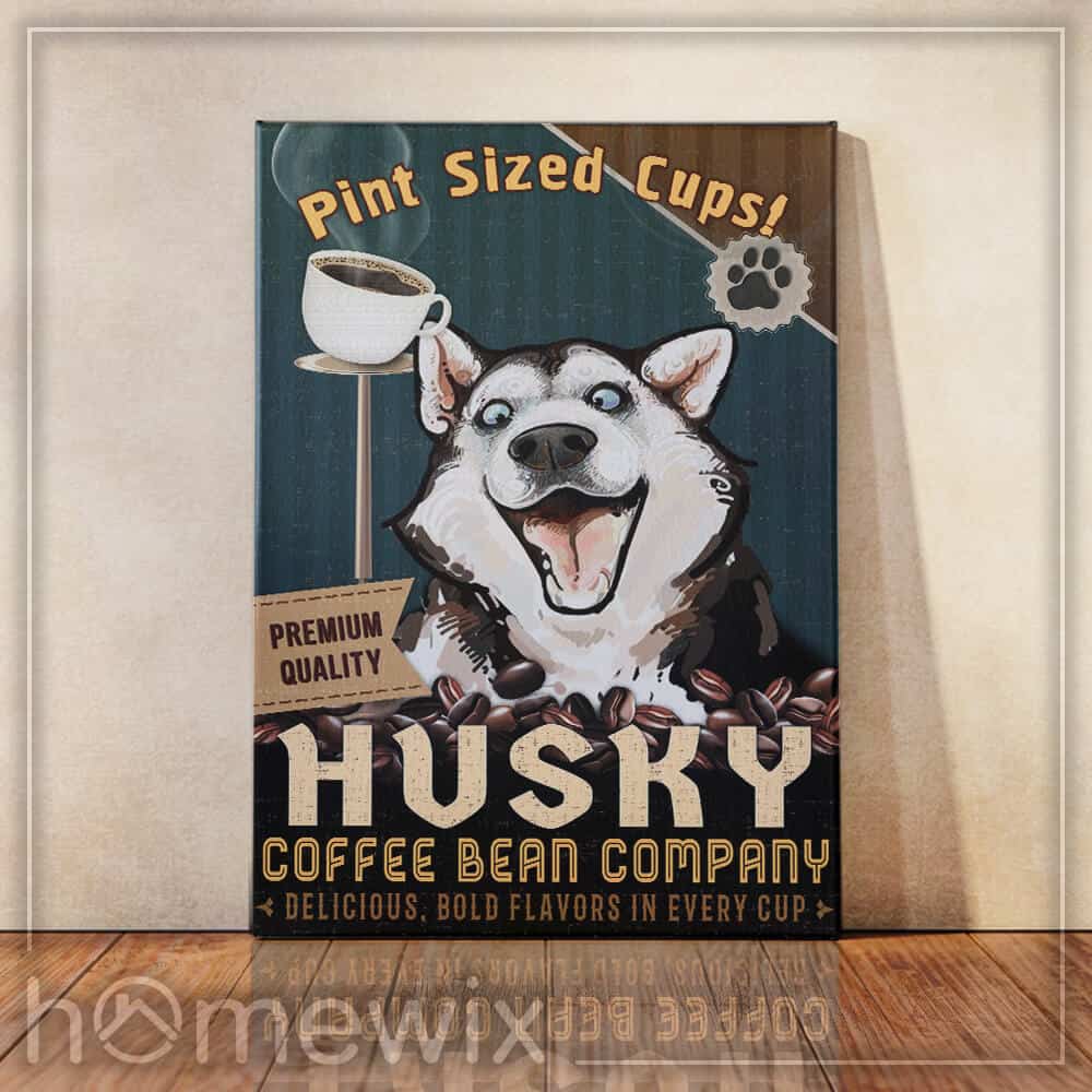 Husky Coffee Company Canvas And Poster | Wall Decor