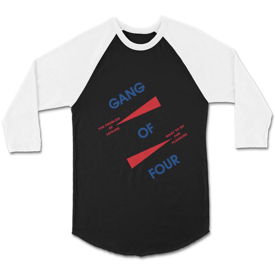 Gang Of Four Band Rock Vintage CPY Unisex 3/4 Sleeve Baseball Tee T-Shirt