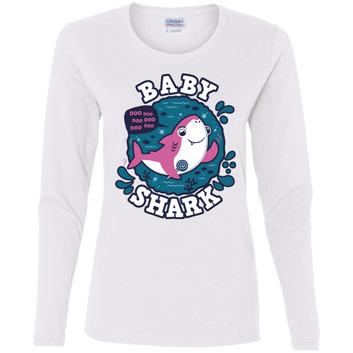 Shark Family Trazo – Baby Girl Women’S Long Sleeve T-Shirt