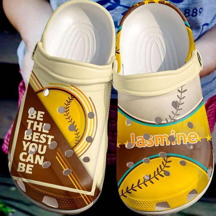 Baseball Personalized Be The Best Sku 142 Crocss Clog Shoes