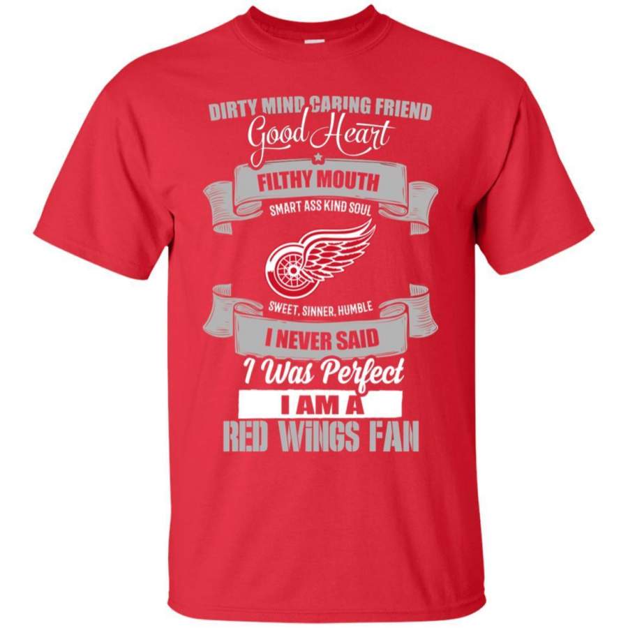 I Am A Detroit Red Wings Fan T Shirts