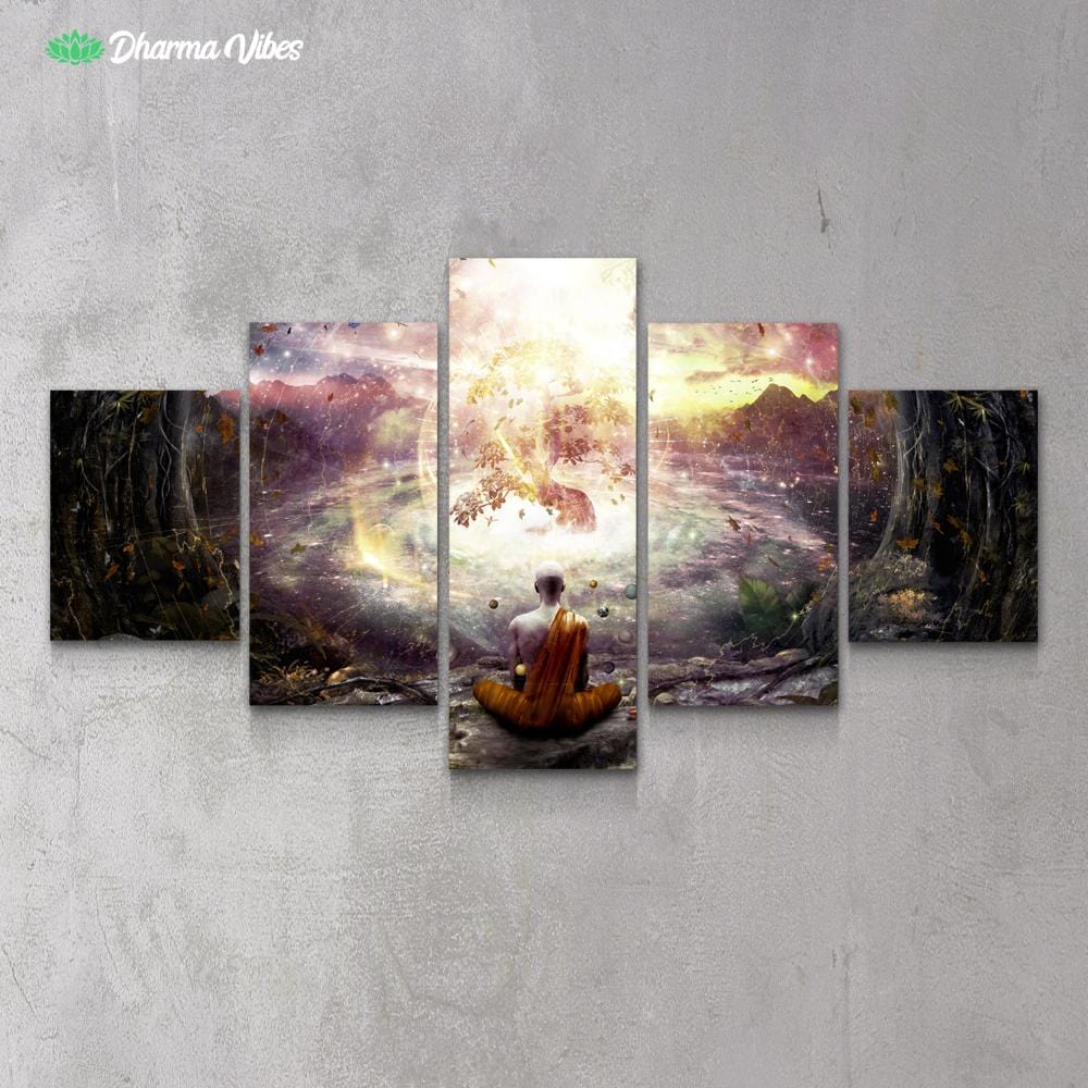 Nature And Time by Cameron Gray 5-Piece Canvas
