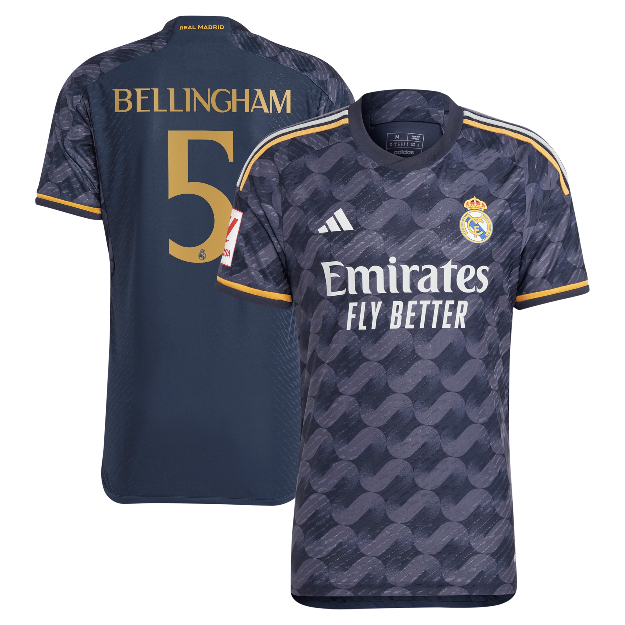 Jude Bellingham Real Madrid 2023/24 Away Authentic Player Jersey – Navy