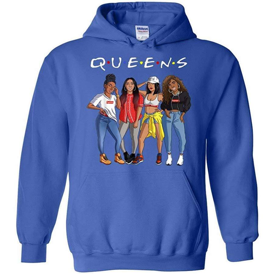 Tshirts4Legends Queens African American Black Women Hoodie