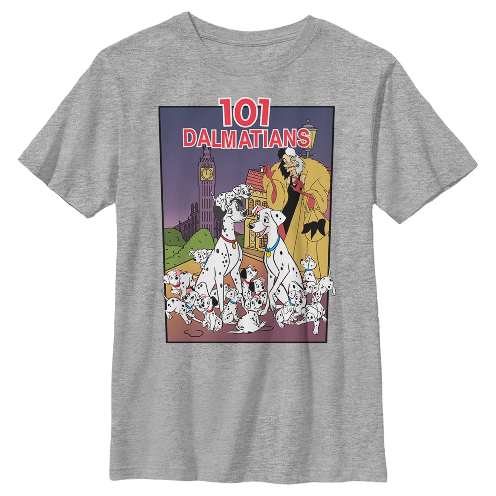 Boy’S One Hundred And One Dalmatians Movie Poster T-Shirt