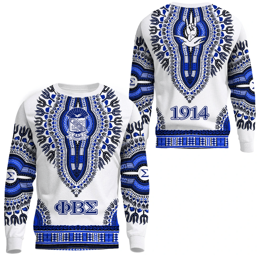 Fraternity Sweatshirt – Phi Beta Sigma Dashiki Sweatshirts