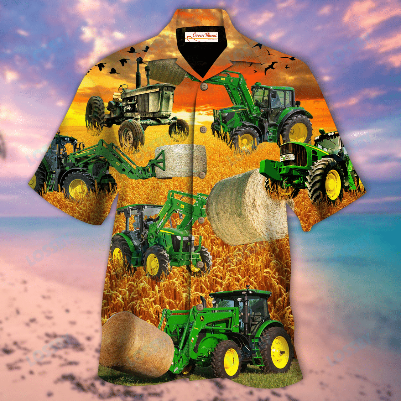 Life Is Better On The Farm Tractor Hawaiian Shirt Ha58119