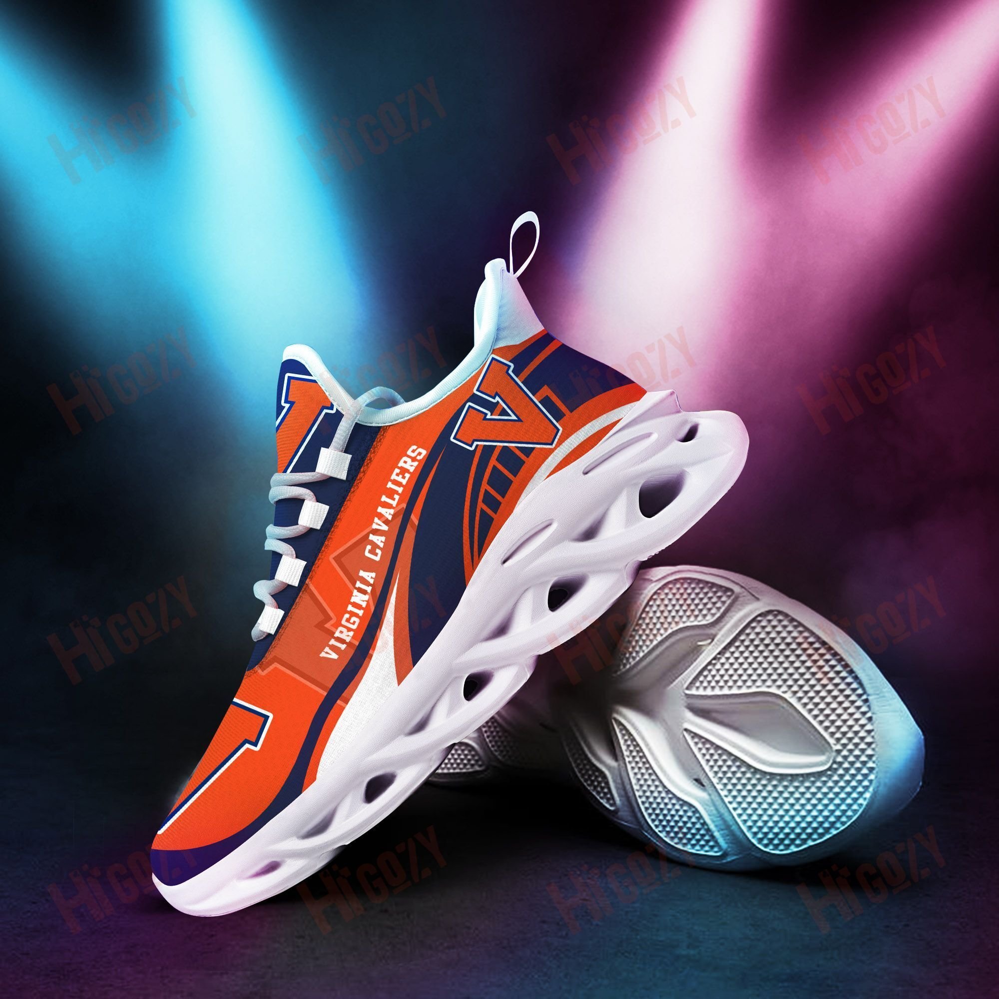 Virginia Cavaliers 3D Clunky Sneaker New Trending 2021 Summer N1642