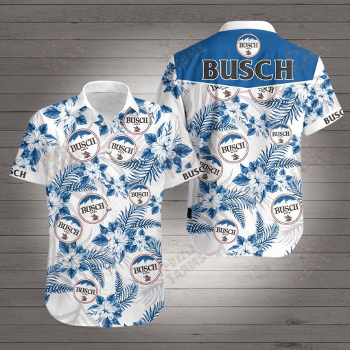 Busch U Hawaiian Shirts For Men Ha24017