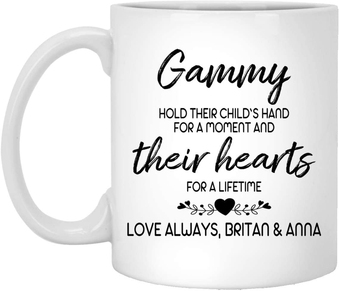 Personalized Gammy Coffee Mug – Coffee Mug For Gammy – Coffee Mug For Mothers – Family Coffee Mug – Mother’S Day Gift 11Oz