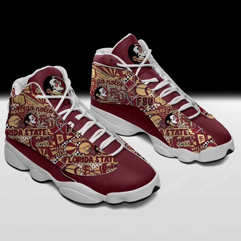 Florida State Seminoles Florida team form AIR Jordan 13 Sneakers  Hao1 JD13 Sneakers Personalized Shoes Design