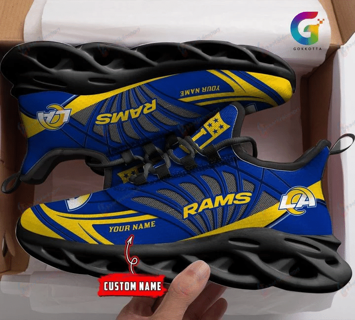 Los Angeles Rams Yezy Running Sneakers 705