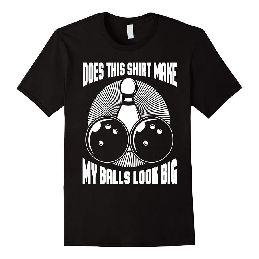 Vintage Bowling Shirts For Men Funny Bowling Balls Men’S Fashion T-Shirt