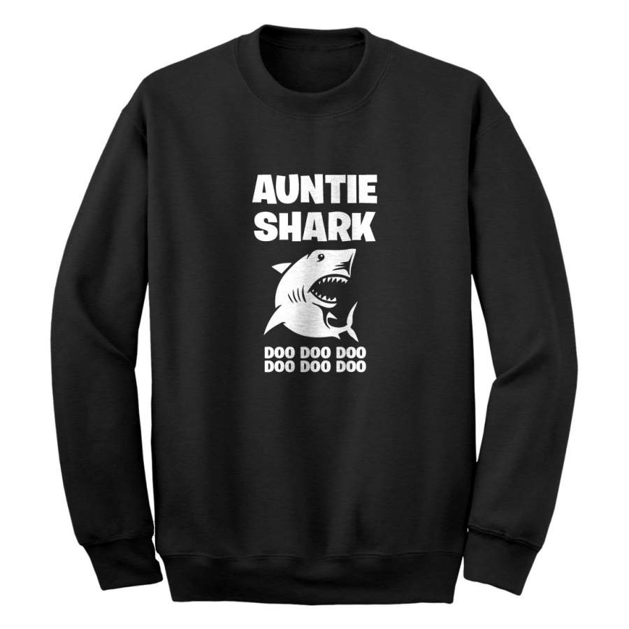 Auntie Shark Unisex Adult Sweatshirt