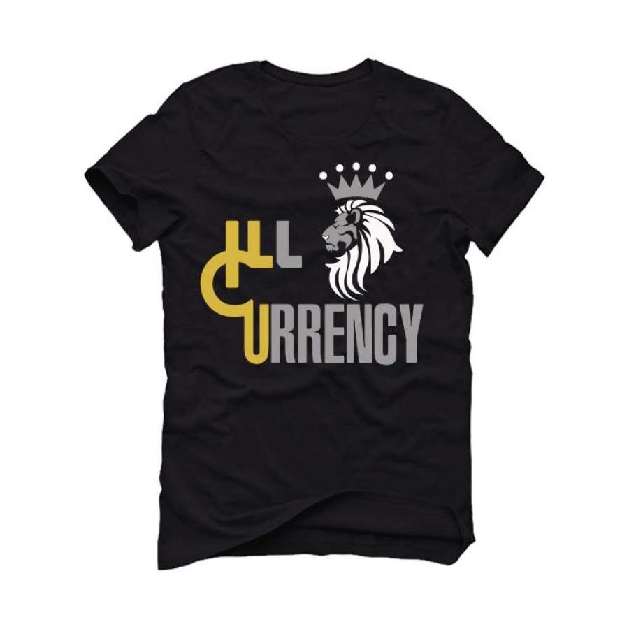 Air Jordan 3 Tinker “Black Cement” Black T (Illcurrency Lion) T-shirt