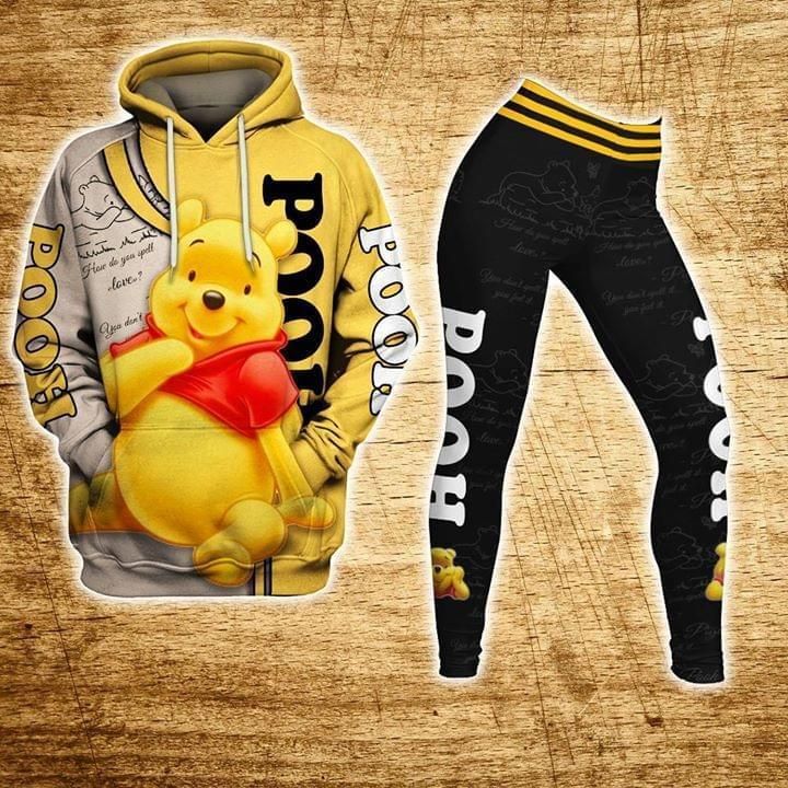 Winnie The Pooh Legging Set 3D T Shirt Hoodie Sweater 3D Hoodie Sweater Tshirt
