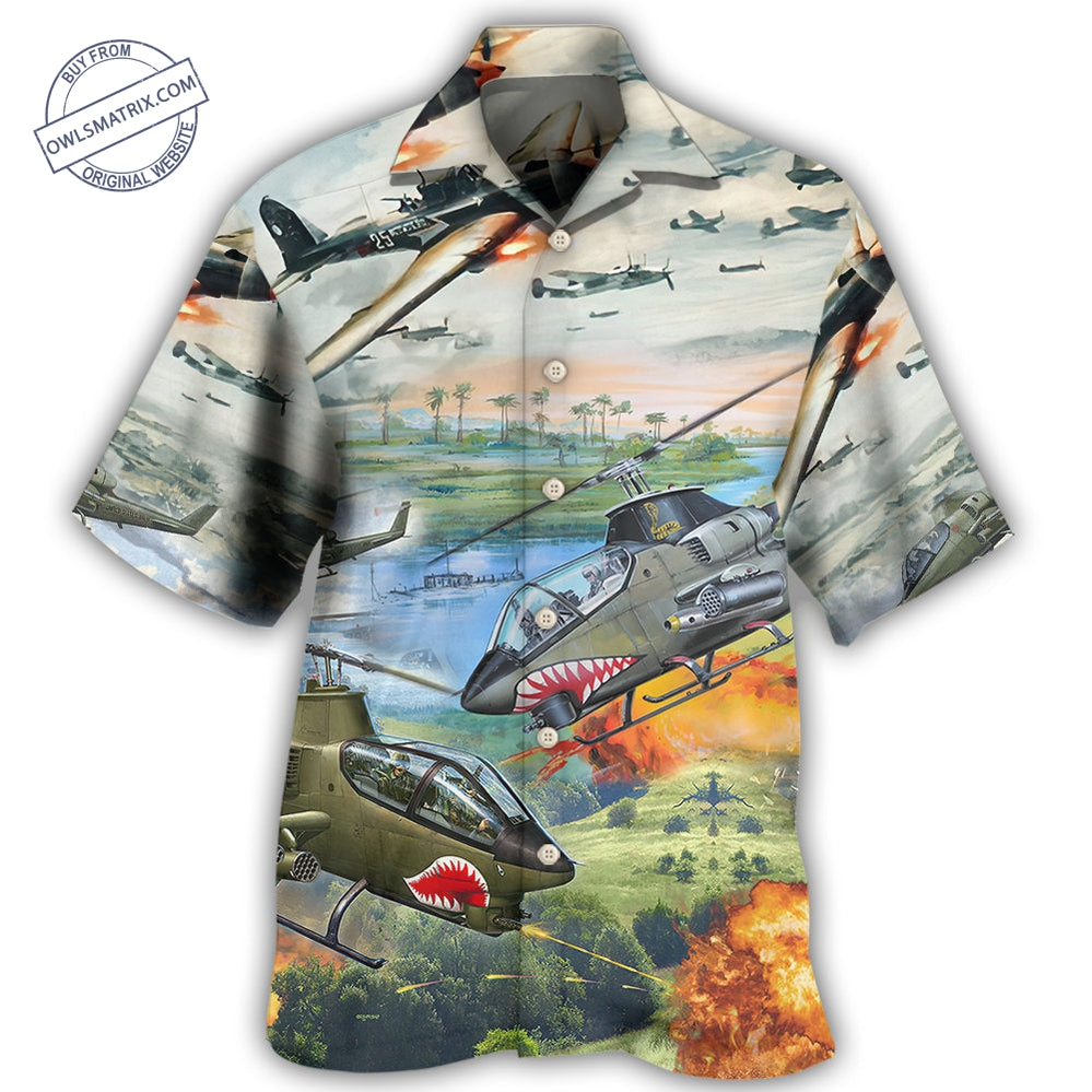 Combat Aircraft Military Planes Hawaii Shirt Ha35451