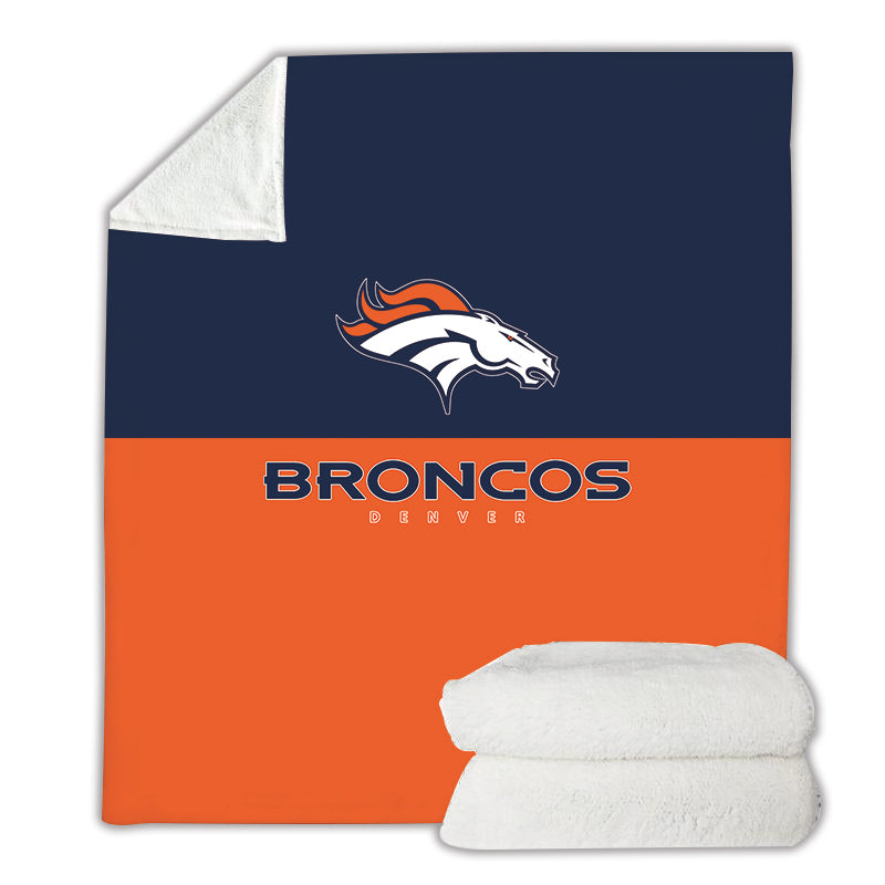 Denver Broncos Fleece Blanket