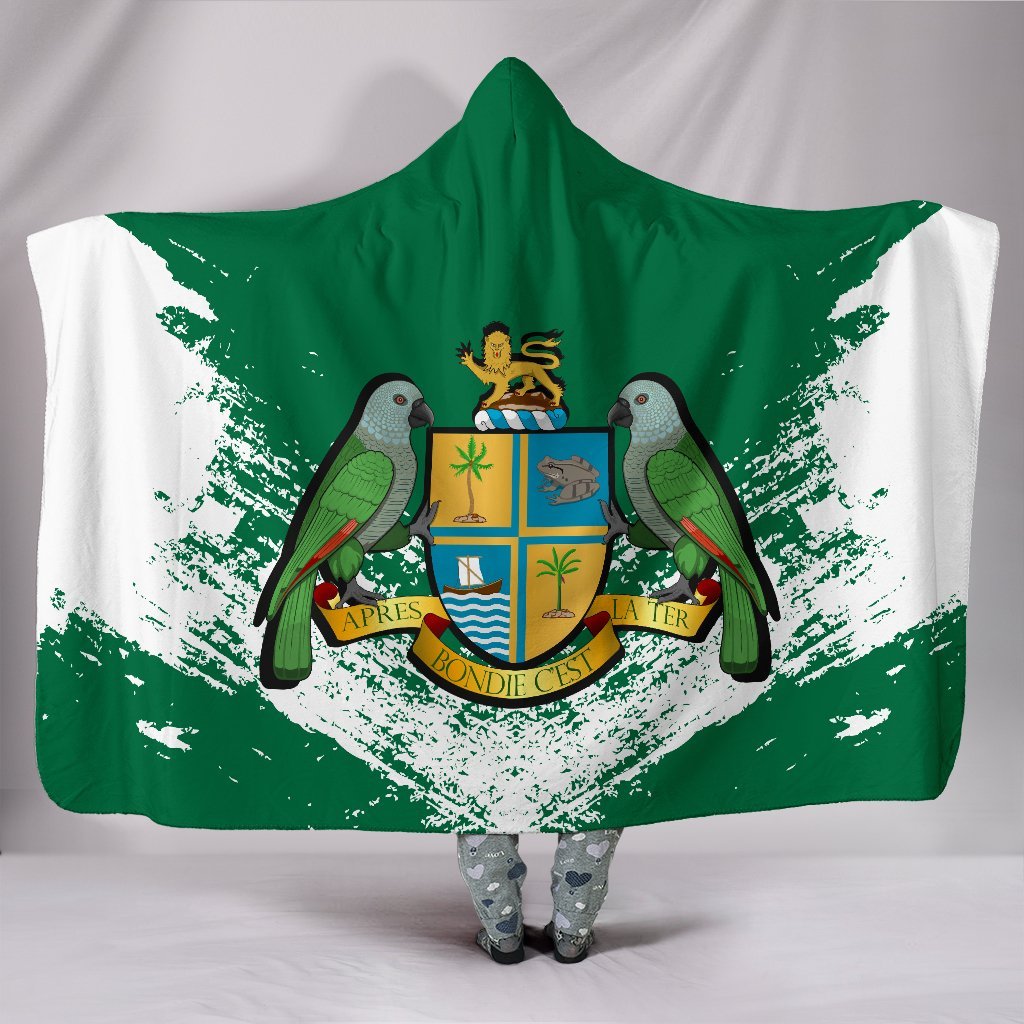 ViticStore™ 3D All Over Printed Dominica Special Hooded Blanket