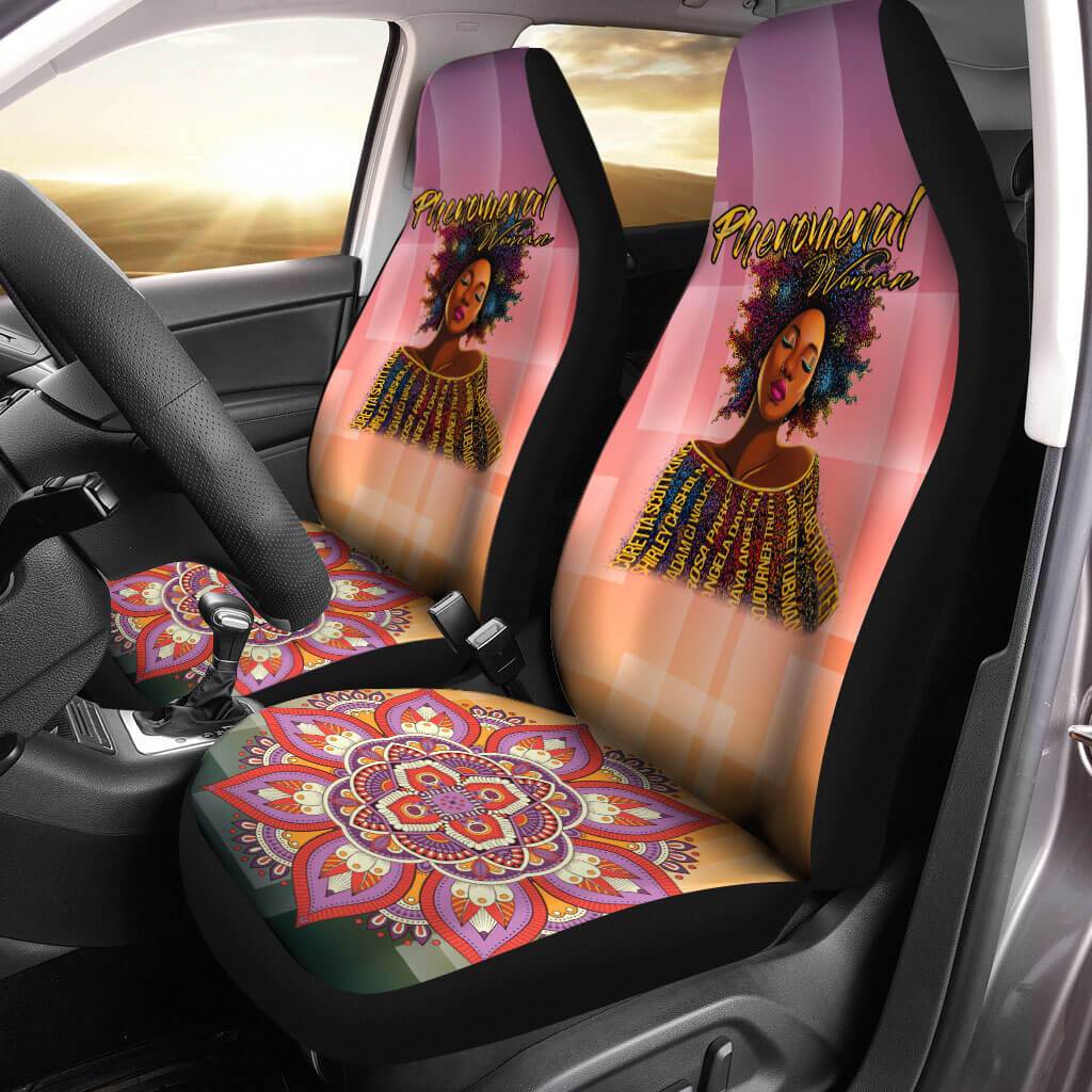 Melanin Automotive Seat Covers Phenomenal Women Autozone Seat Covers