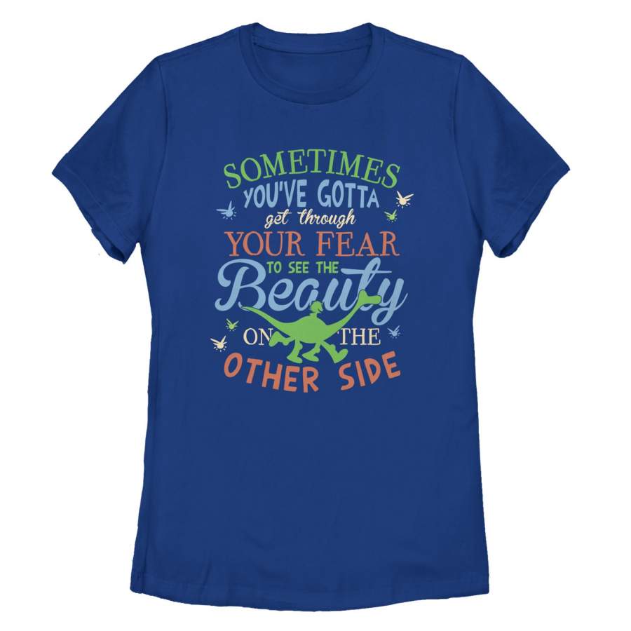 The Good Dinosaur Women’s Beauty on Other Side  T Shirt