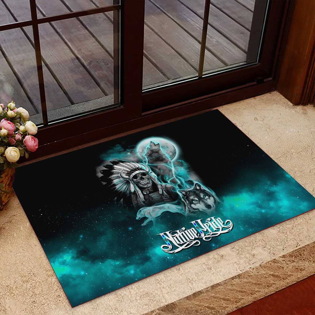 Native American 3D All Over Printed Doormat