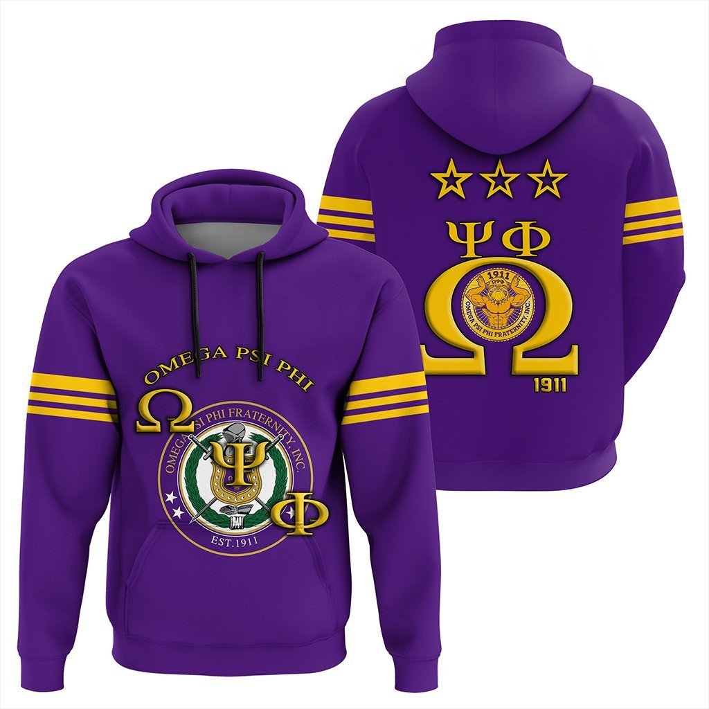 Fraternity Hoodie – Omega Psi Phi Opp Style Pullover