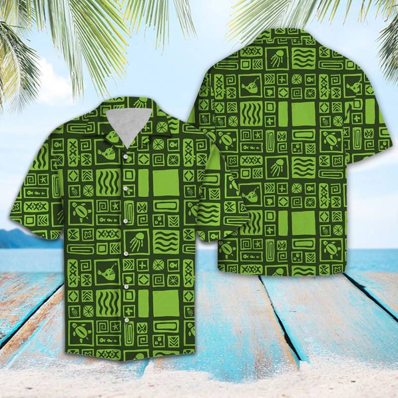 Polynesian Hawaii Shirt Ha2988