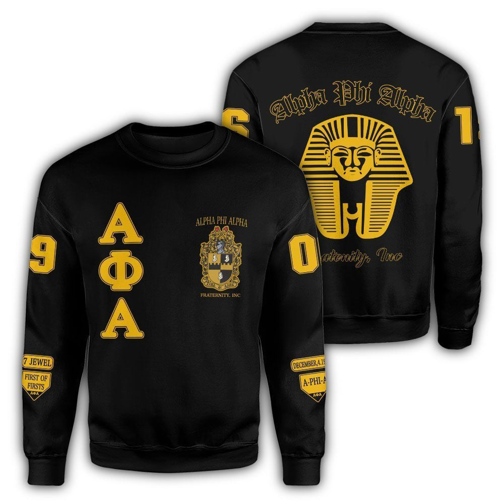 Fraternity Sweatshirt –  Giza Alpha Phi Alpha Crewneck Sweatshirt