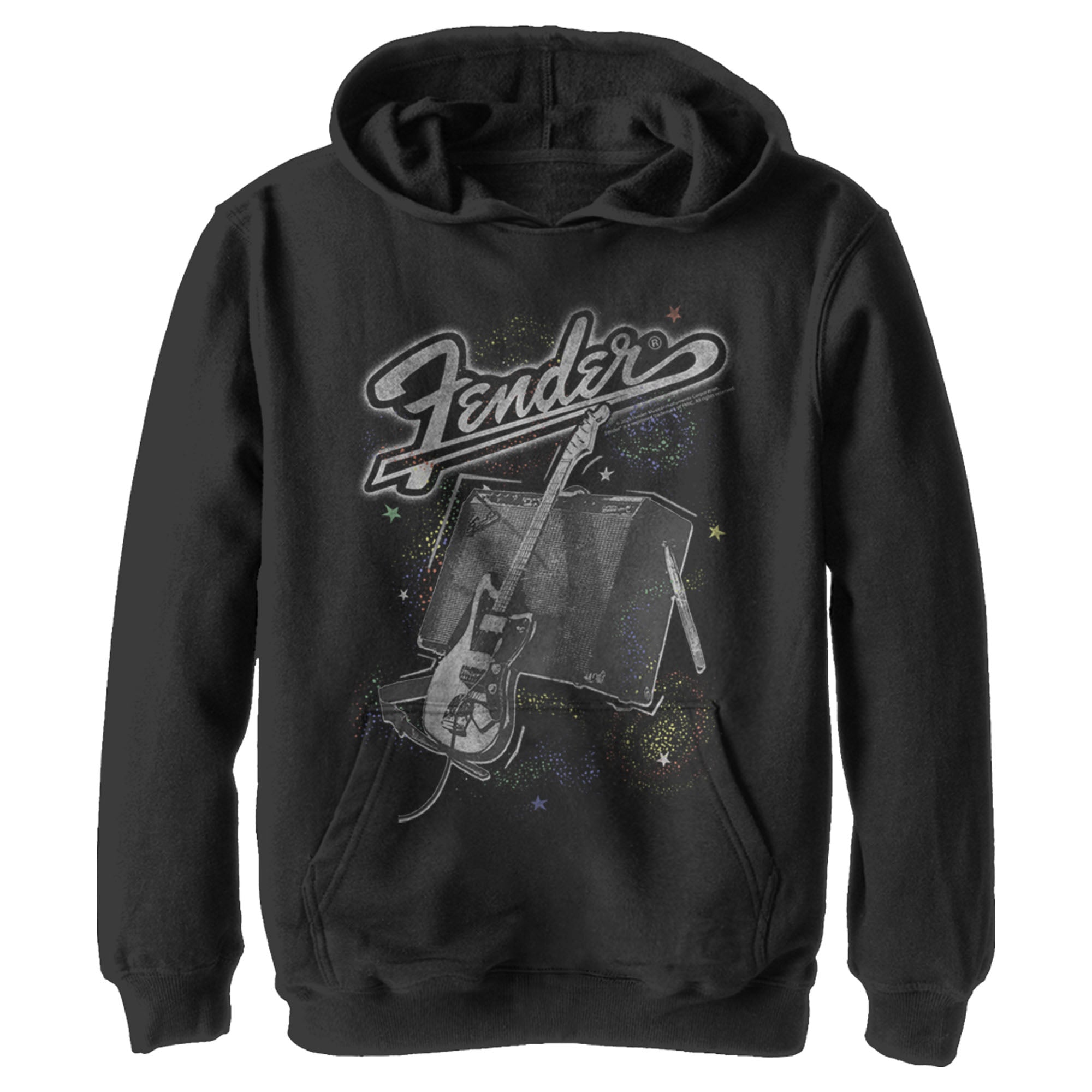 Boy’S Fender Celestial Amp Logo Pull Over Hoodie