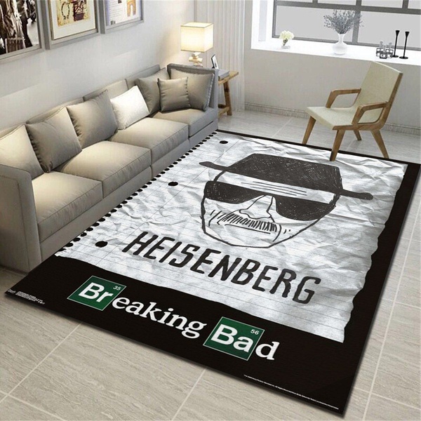 Breaking Bad Heisenberg Area Rug, Living Room Carpet