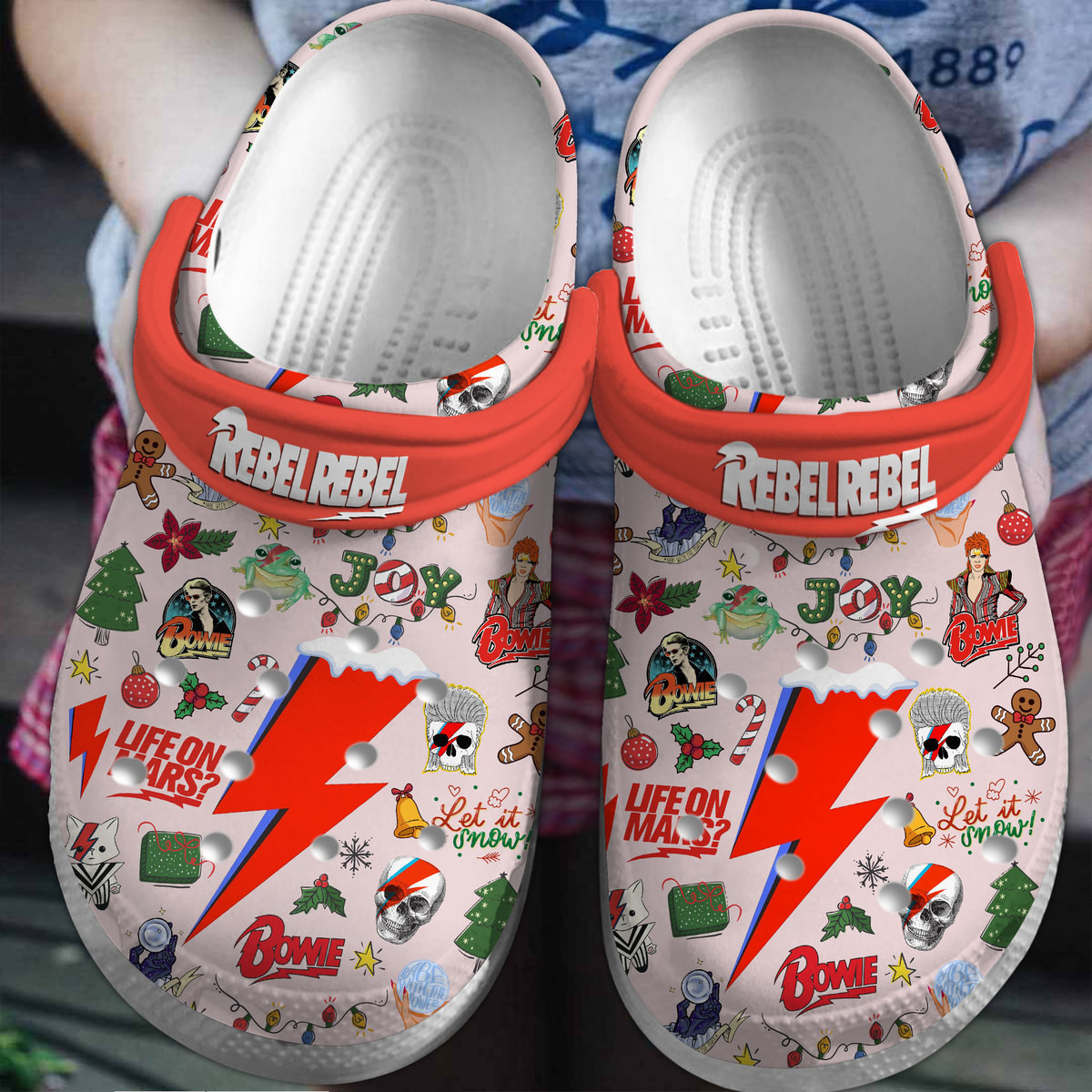 David Bowie Crocss Clogs For Men Women And Kid Faawmhdw