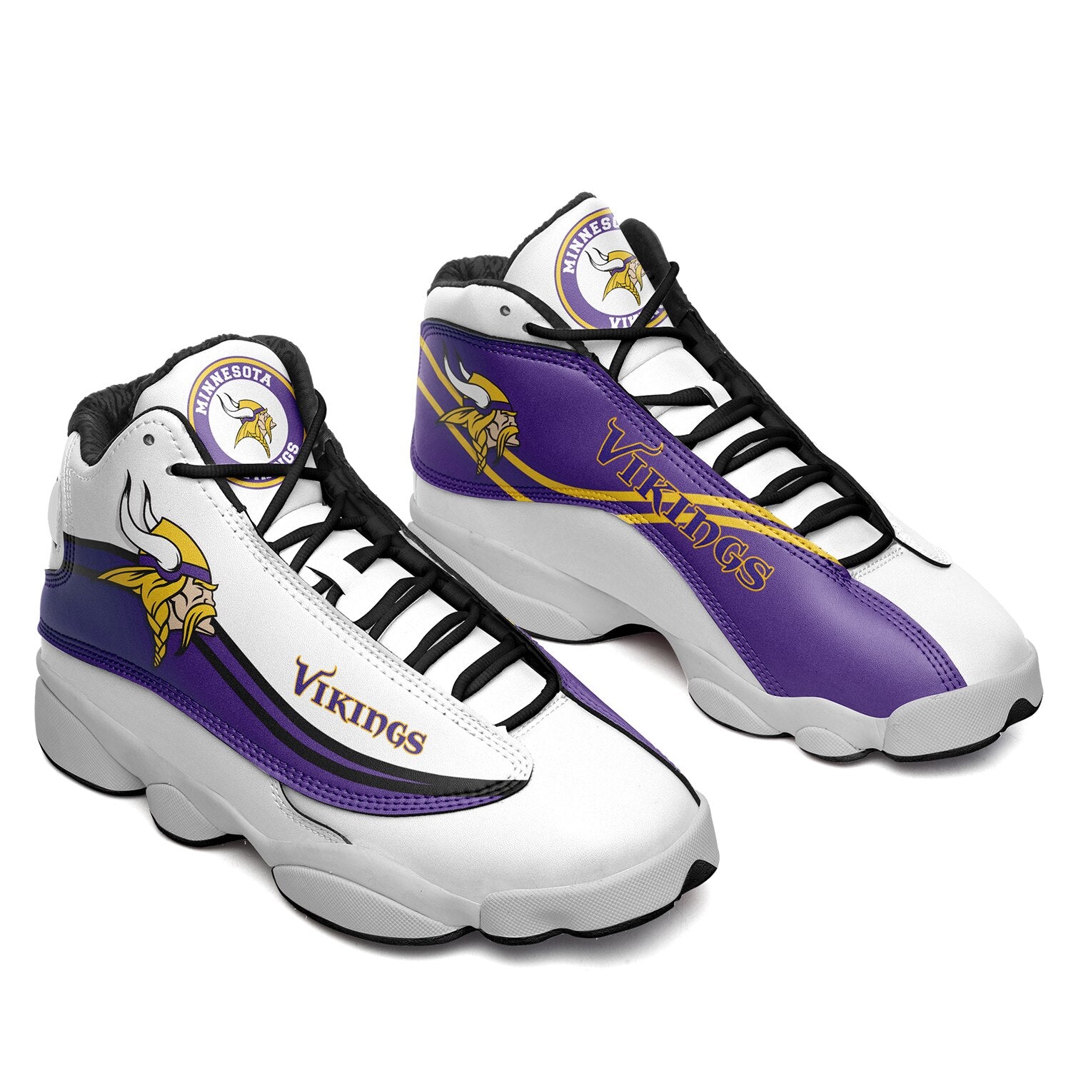 Minnesota Vikings Ultra Cool Air Jordon Sneaker Shoes