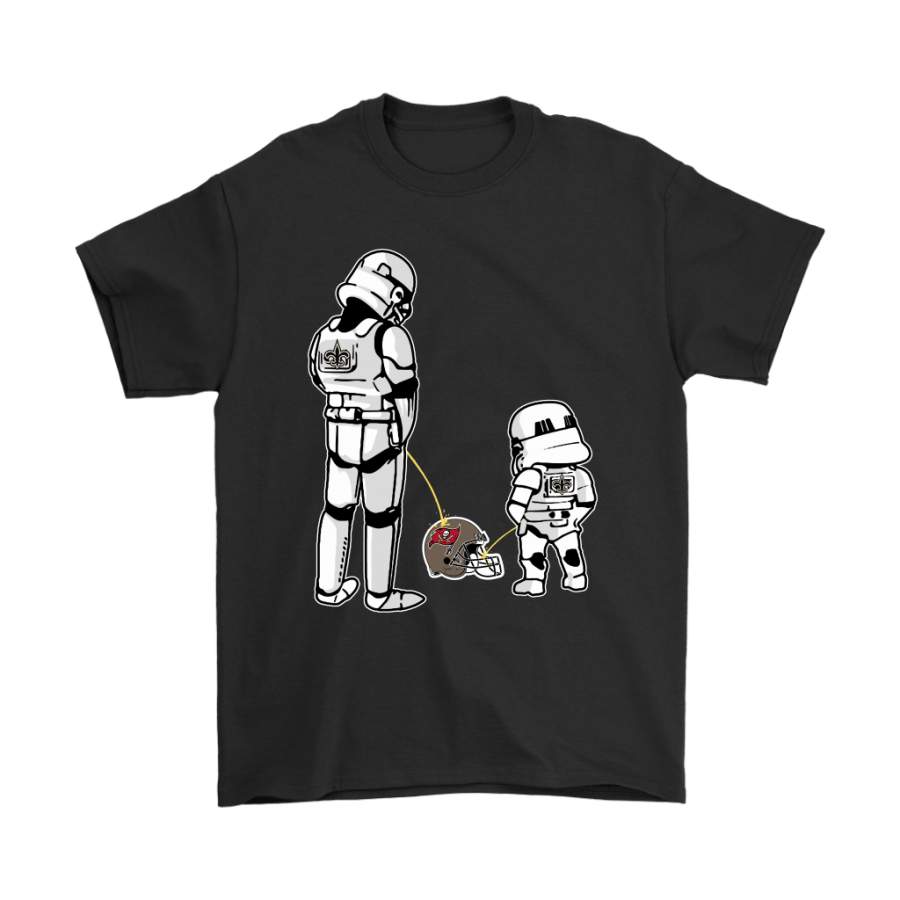 New Orleans Saints Father & Child Stormtroopers Piss On You Shirts