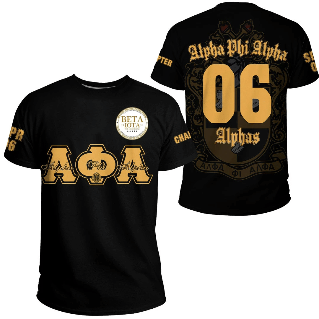 Africa Zone Tee – Alpha Phi Alpha – Wssu Alphas – The Beta Iota Chapter T-Shirt A7