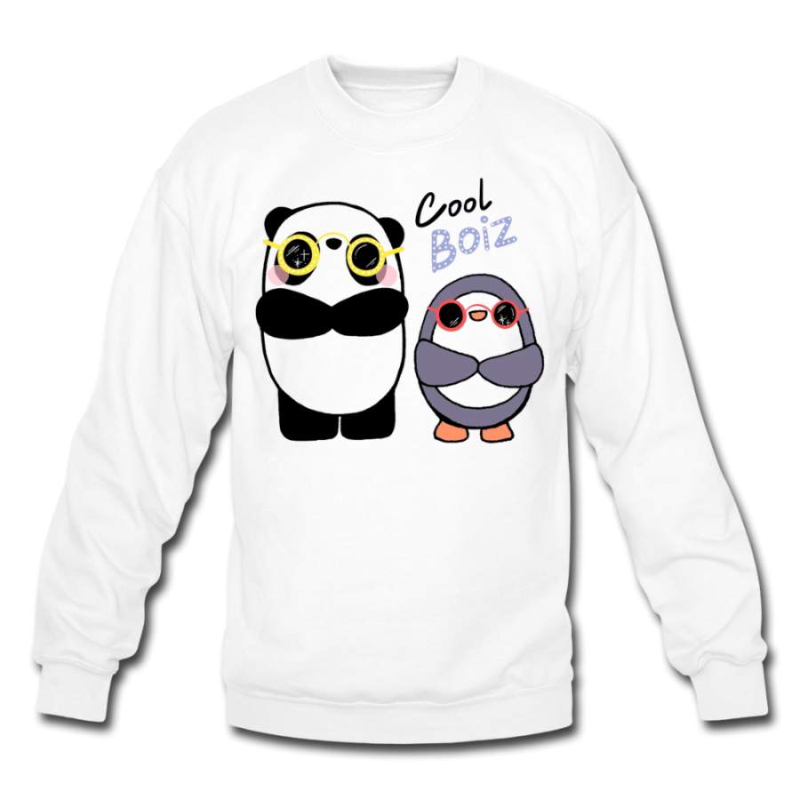 Mochi penguin cool boiz Crewneck Sweatshirt