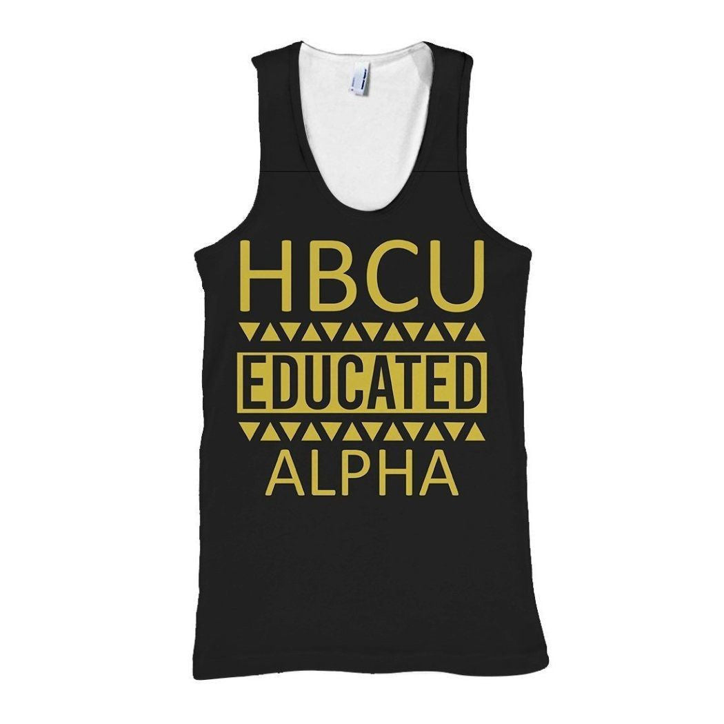 Fraternity Tank Top – Hbcu Graduated Alpha Phi Alpha Tank Top