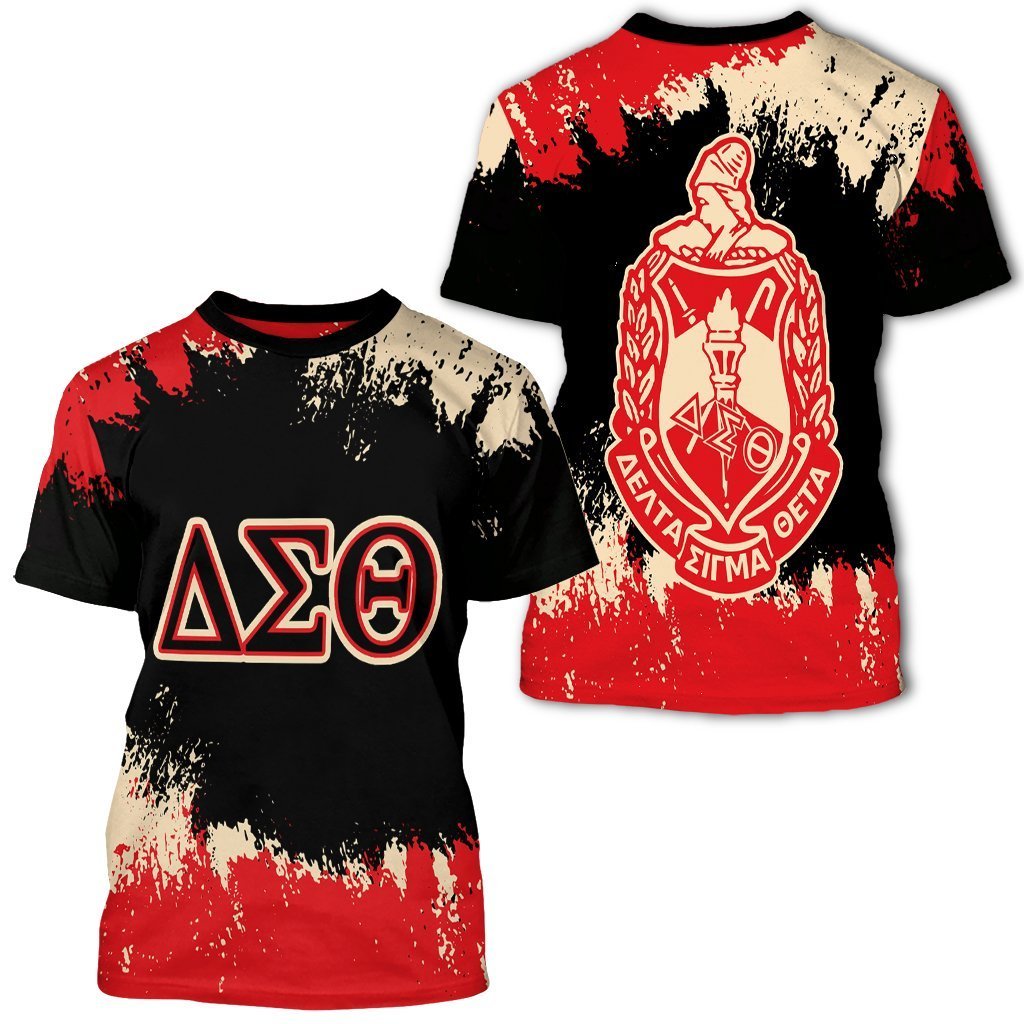 Greek Life T-Shirt –  Delta Sigma Theta T-Shirt – Face Style J4