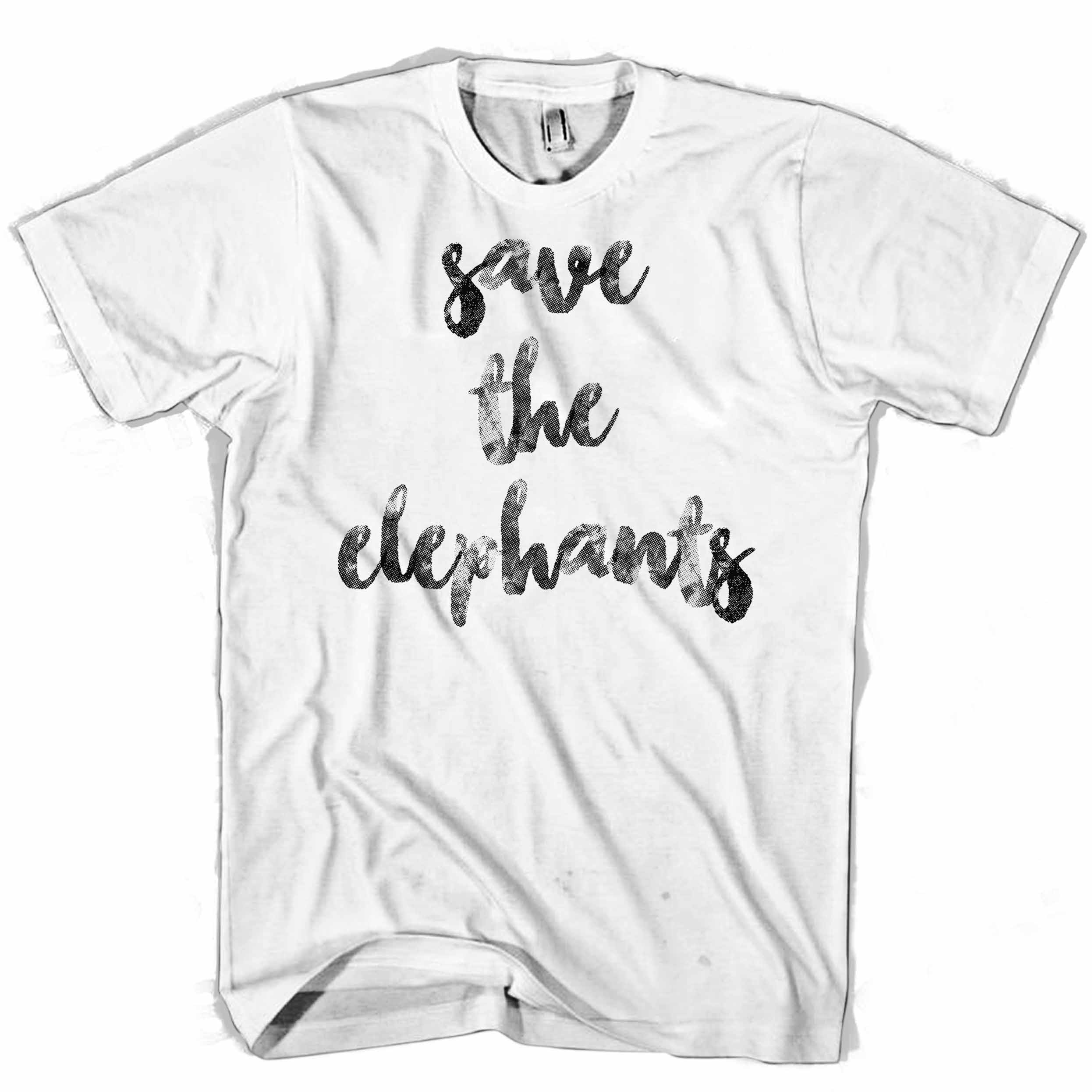 Save The Elephants Man’S Tee T-Shirt