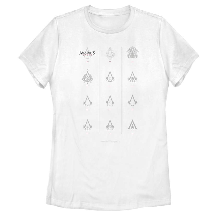 Assassin’s Creed Women’s Symbols of the Creed  T Shirt